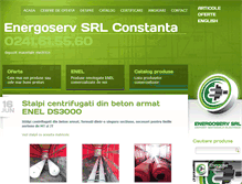 Tablet Screenshot of energoserv.ro
